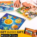 Thumbnail 5 de QUOKKA Puzzle bambini 28 pezzi montessori in legno 🧩