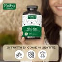 Thumbnail 4 de Raibu NAC N‑Acetil‑Cisteina 600 mg, 200 capsule 💊