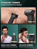 Thumbnail 2 de Rasoio elettrico corpo 3 in 1 impermeabile IPX7 ⌚