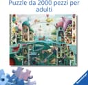 Thumbnail 1 de Ravensburger Puzzle 2000 pezzi "Se i pesci potessero camminare" 🧩