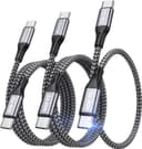 Thumbnail principal de RAVIAD Cavo USB-C 3 pezzi 0,3/1/2 m 60W per cellulari 📱