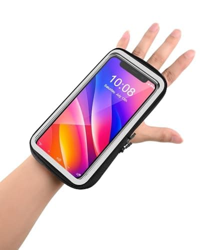 Razobws Porta telefono da braccio regolabile per corsa fino a 6,9" 📱