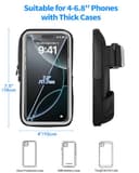 Thumbnail 3 de Razobws Porta telefono da braccio regolabile per corsa fino a 6,9" 📱