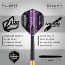 Thumbnail 2 de RED DRAGON Peter Wright Snakebite freccette in ottone 🎯