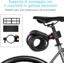 Thumbnail 4 de REHKITTZ Lucchetto per bicicletta catena 120 cm 🔒