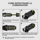 Thumbnail 5 de REHKITTZ Lucchetto per bicicletta catena 120 cm 🔒