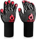 Thumbnail principal de Reinalin Guanti da barbecue resistenti fino a 800°C 🧤