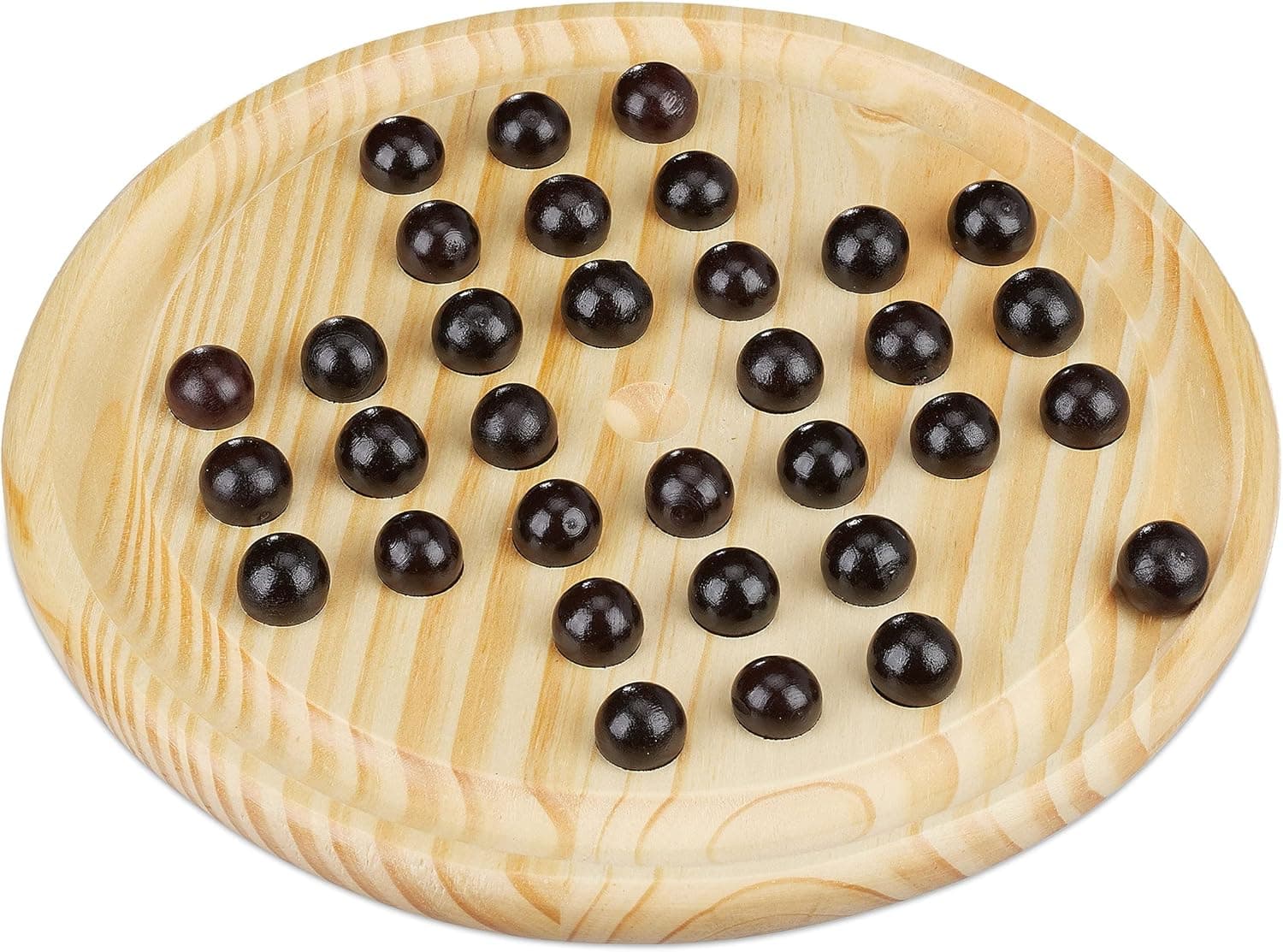Relaxdays Solitario cinese tavolo rotondo 33 palline 🎲