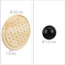 Thumbnail 3 de Relaxdays Solitario cinese tavolo rotondo 33 palline 🎲