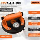 Thumbnail 5 de RHYSTER 2 Ventose per piastrelle con manometro 200 mm 📷