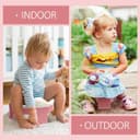 Thumbnail 6 de Riduttore WC portatile bambini 3 in 1 rosa 🚽