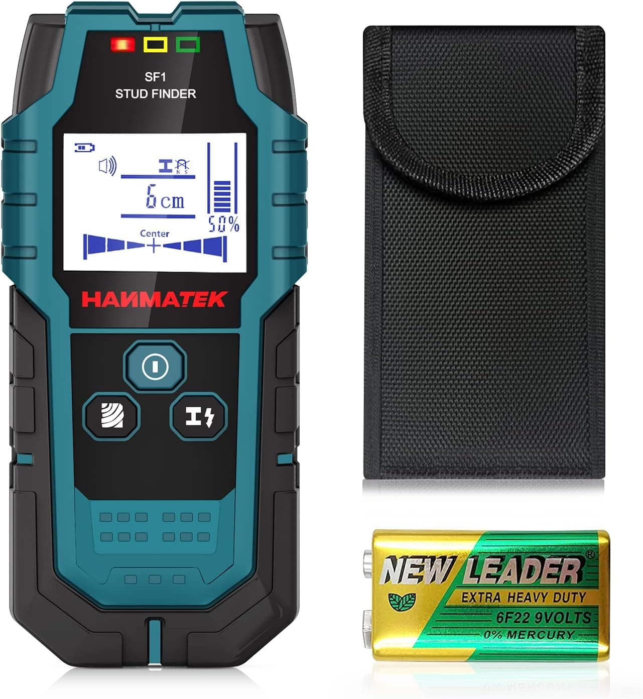 Rilevatore 4 in 1 per pareti — legno, metallo, cavi 📡