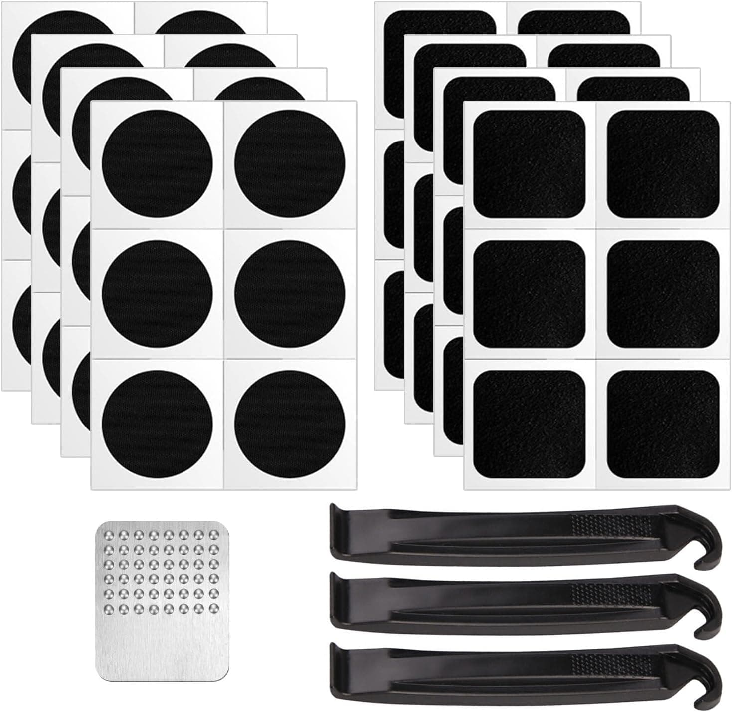 Kit Riparazione Pneumatici Bici 52 in 1 — Toppe per camere d'aria 🚲