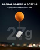 Thumbnail 3 de Rolgno Luci Bicicletta LED anteriore e posteriore 11 modalità 🚲