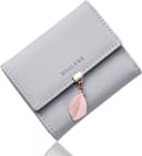 Thumbnail principal de Roulens Portafoglio in pelle PU donna con RFID e ciondolo foglia 👛