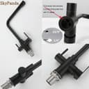 Thumbnail 3 de Rubinetto cucina 3 vie miscelatore girevole 360° in acciaio inox SUS304 🚰