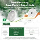 Thumbnail 2 de sailsco Plafoniera LED rotonda Ø30 cm 15W 3150 lm 4000K 💡