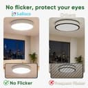 Thumbnail 5 de sailsco Plafoniera LED rotonda Ø30 cm 15W 3150 lm 4000K 💡