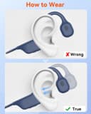 Thumbnail 6 de SANOTO Cuffie a conduzione ossea Open Ear Bluetooth 5.3 IPX7 🎧