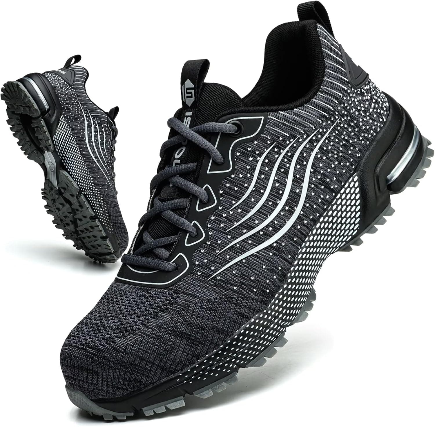 Scarpe antinfortunistiche leggere con punta in acciaio 👟