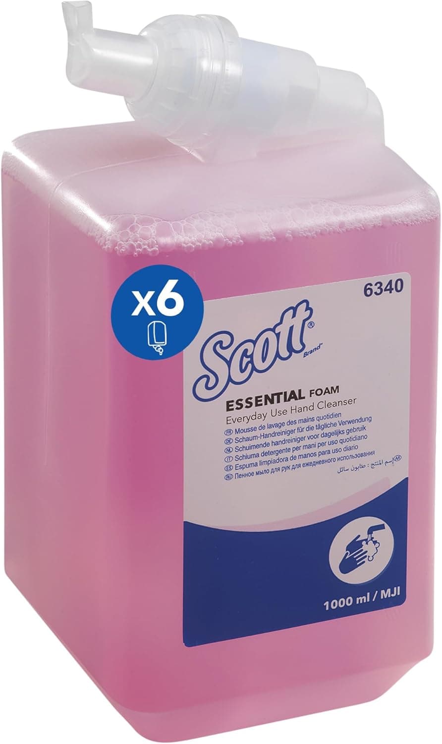 Scott Essential Detergente Mani in Schiuma 6340, 6 l 🧴