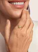 Thumbnail 1 de SINGULARU Anello Gardenia in ottone placcato oro 18 kt misura 10 💍
