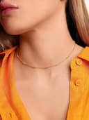 Thumbnail 4 de SINGULARU Collana Triple Dots in argento 925 placcato oro 18kt 💍