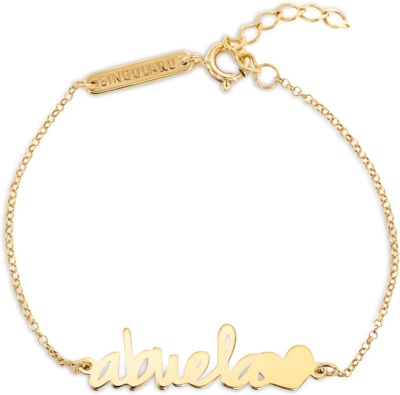 SINGULARU Grandma Heart bracciale in argento 925 placcato oro 18kt o rodio 💍