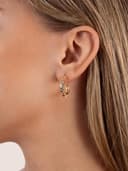 Thumbnail 1 de SINGULARU Orecchini a bolla in ottone placcato oro 18Kt 💍