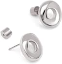 Thumbnail 3 de SINGULARU Orecchini Orbita in acciaio placcato oro 18Kt 🎧