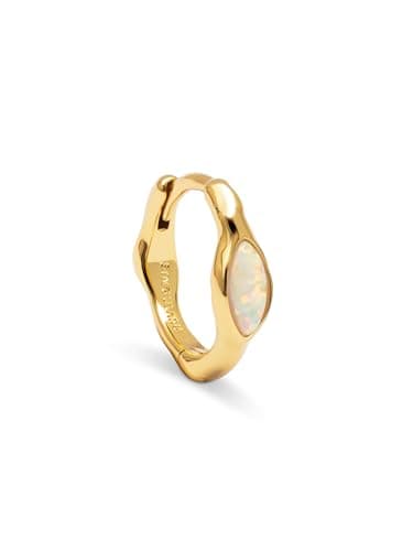SINGULARU Orecchino Singolo Cerchio Hope in oro 18 kt 💍