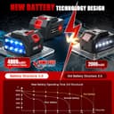 Thumbnail 3 de Soffiatore a Batteria 6 velocità, 310 km/h, 8 Ah 🌿