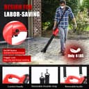 Thumbnail 5 de Soffiatore a Batteria 6 velocità, 310 km/h, 8 Ah 🌿