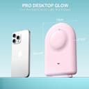 Thumbnail 4 de Specchio trucco ricaricabile pieghevole 10× con LED e memoria 🪞