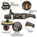 Thumbnail 2 de SPTA Lucidatrice auto 1200W con impugnatura a D 🧰