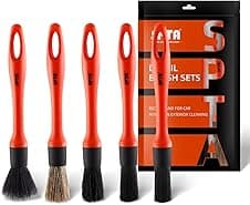 SPTA Set pennelli detailing auto 5 pezzi 🎯