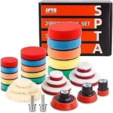 SPTA Spugne di cera per lucidatura auto 29 pezzi 🧽