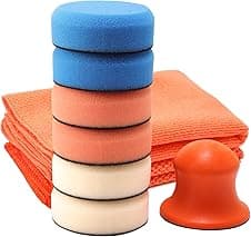 SPTA Kit tamponi lucidatura 9 pezzi 80 mm 🧽