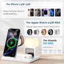 Thumbnail 1 de Stazione ricarica wireless 6-in-1 per iPhone, Apple Watch e AirPods 📱