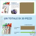 Thumbnail 1 de stedi Spugna abrasiva per modellismo 3 mm, 30 fogli 🎨