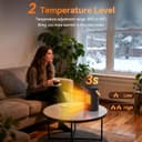 Thumbnail 1 de Stufe elettriche 2000W a basso consumo, oscillazione 70° 🔥