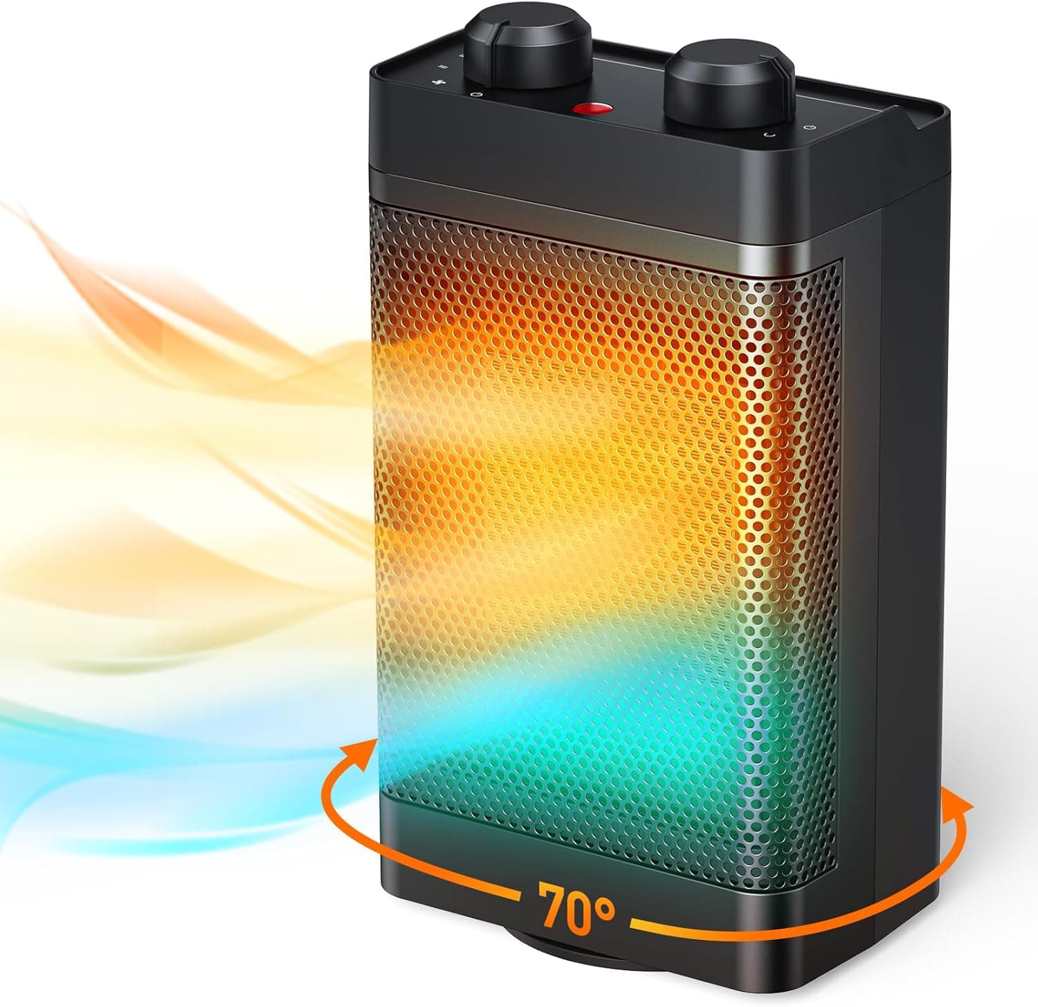 Stufetta elettrica 1500W basso consumo, 3 modalità, oscillante 🔥