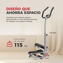 Thumbnail 5 de Sunny Health & Fitness Stair Stepper con manubrio, monitor LCD e regolazione altezza 🏋️