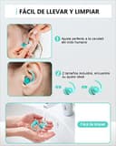 Thumbnail 3 de SUPCEAT Silicone tappi per orecchie 2 paia riutilizzabili 🎧