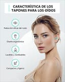 Thumbnail 7 de SUPCEAT Silicone tappi per orecchie 2 paia riutilizzabili 🎧