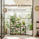 Thumbnail 2 de Supporto per piante da interno a più livelli, 3 ripiani 🌿