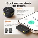 Thumbnail 3 de SVBONY Microfono lavalier wireless 48 kHz/16 bit 🎙️