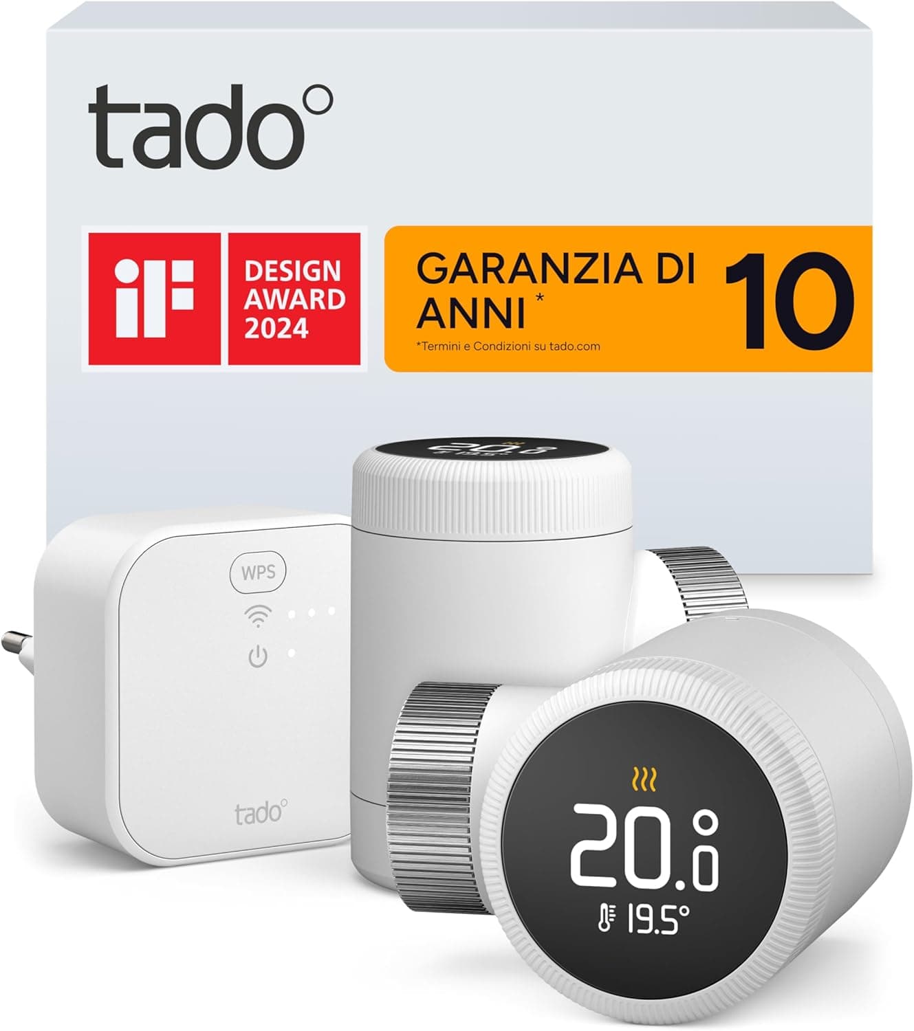 tado° Termostato intelligente X Starter Kit con Bridge 🔥