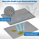 Thumbnail 1 de Tappetino lettiera gatti doppio strato 90x60 cm 🐾