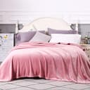 Thumbnail 1 de TASTHROW Coperta Vellutata in Pile 230x270 cm rosa 🛏️